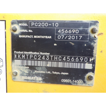 KOMATSU PC200-10