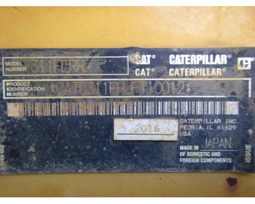 CAT 311FLRR
