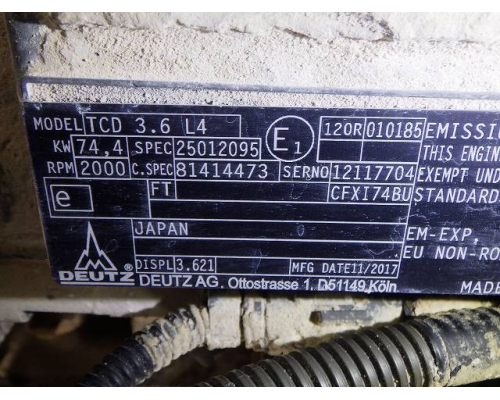 HITACHI ZW100-6