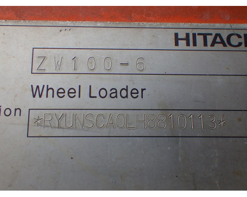 HITACHI ZW100-6