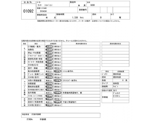YANMAR GC80