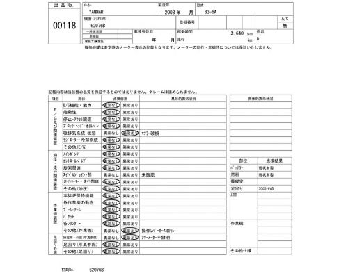 YANMAR B3-6A