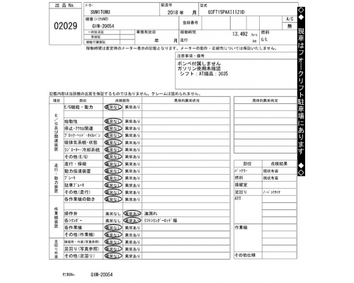 SUMITOMO 03FT15PAXIII21D
