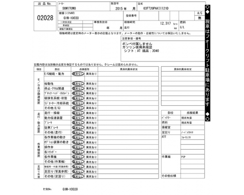 SUMITOMO 03FT20PAXIII21D